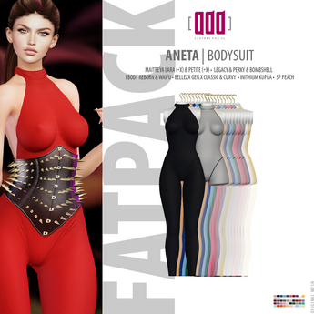 Second Life Marketplace - [ADD] Aneta Bodysuit FATPACK
